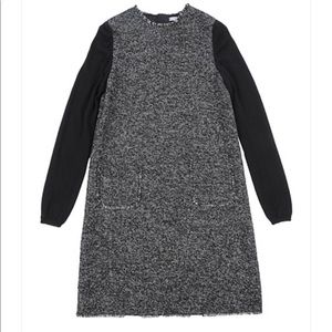 Dolce & Gabbana Girls black tweed dress size 9-10